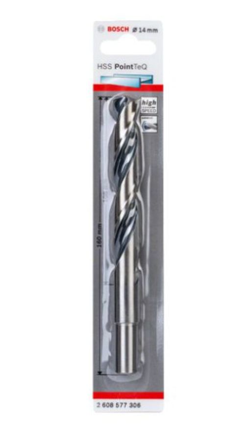Brocas Para Metal Bosch Hss-Pointteq 14 Mm