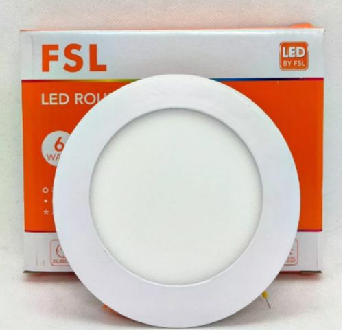 Panel Sobrepuesto 6W Redondo 6500K Fsl