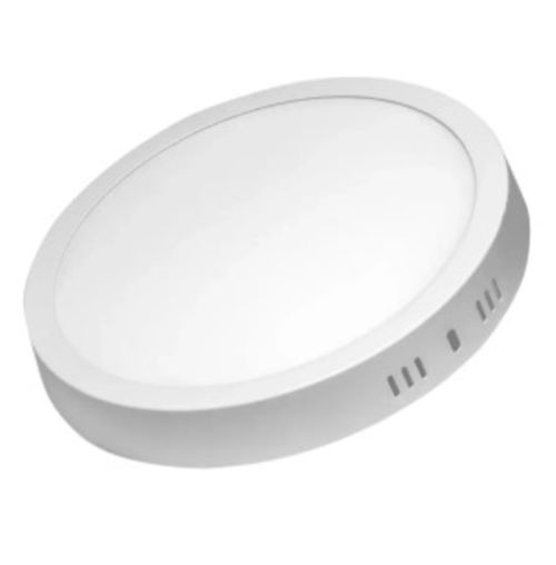 Panel Led Sobrepuesto Redondo 24W Luz Calida Fsl