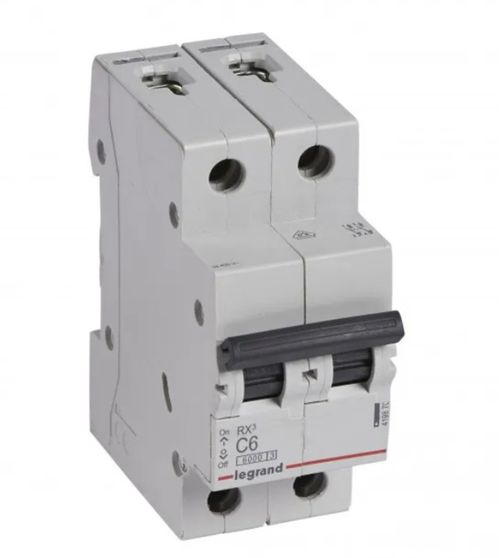 Interruptor Termomagnetico 2X20A Curva C Legrand