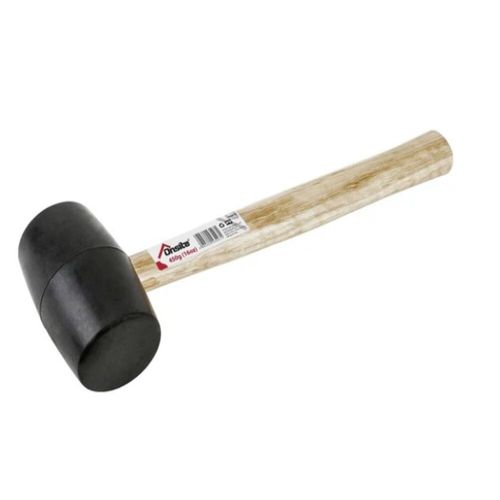 Martillo De Goma Con Mango De Madera 8 Onzas 706811