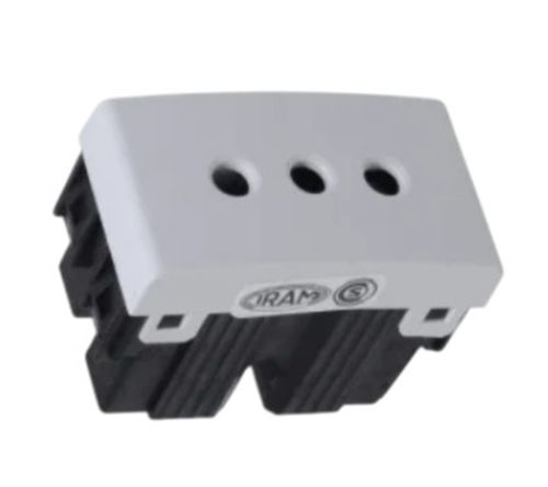 Modulo Enchufe Hembra 2B + T 10A Bco Kalop