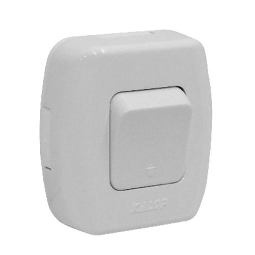 Timbre Interruptor Pulsador Blanco Switch Tekna Ks39657 Kalop