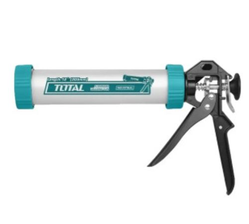 Pistola Silicona Aluminio Profesional Total 12 Pulgadas