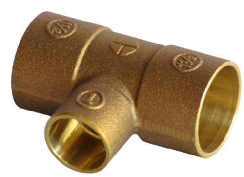 Tee Cobre So/So/So 1 1/2 X 1 1/2 X 1/2 Pulgadas