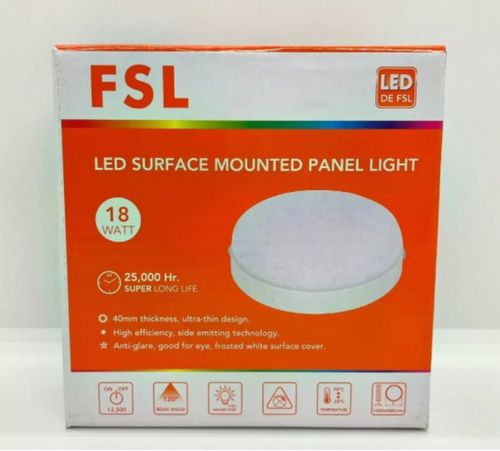 Panel Led Sobrepuesto Tipo Torta 28W 6500K Fsl