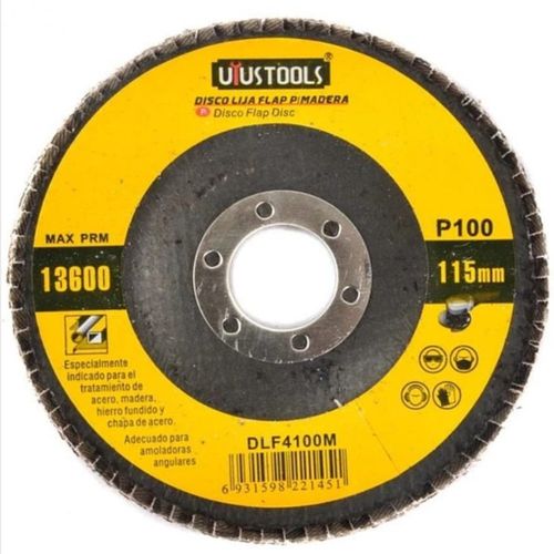 Disco Lija Flap 115Mm Grano 100 Uyustools