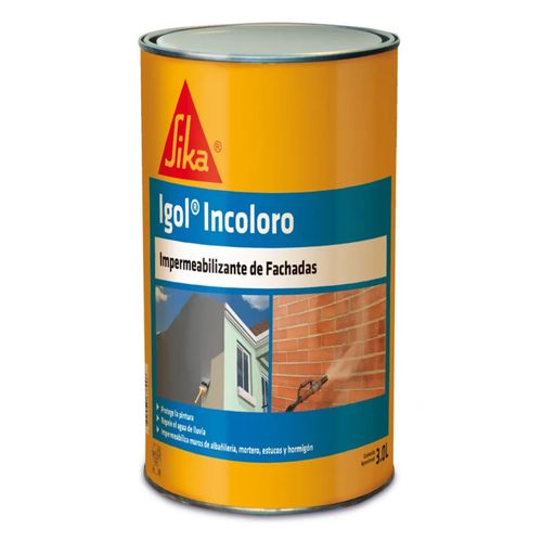 Igol Impermeabilizante Transparente Gl 3 Lt Sika