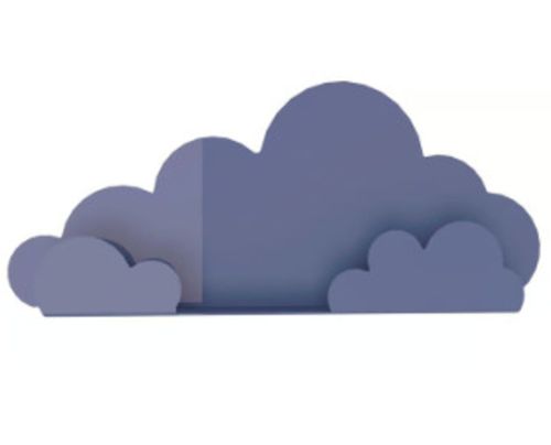 Repisa Nube Azul Ducasse