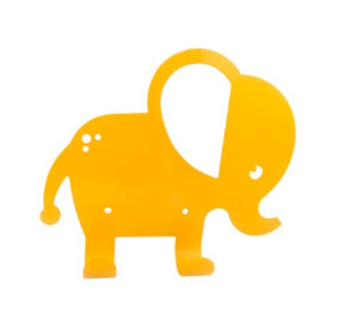 Percha Zoo Elefante Amarillo
