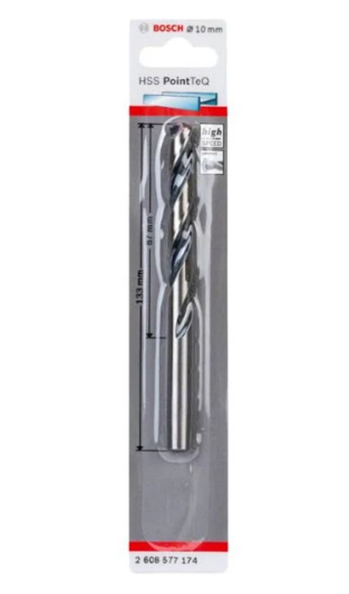 Broca Hss 9.5Mm 7263 Bosch Pointteq