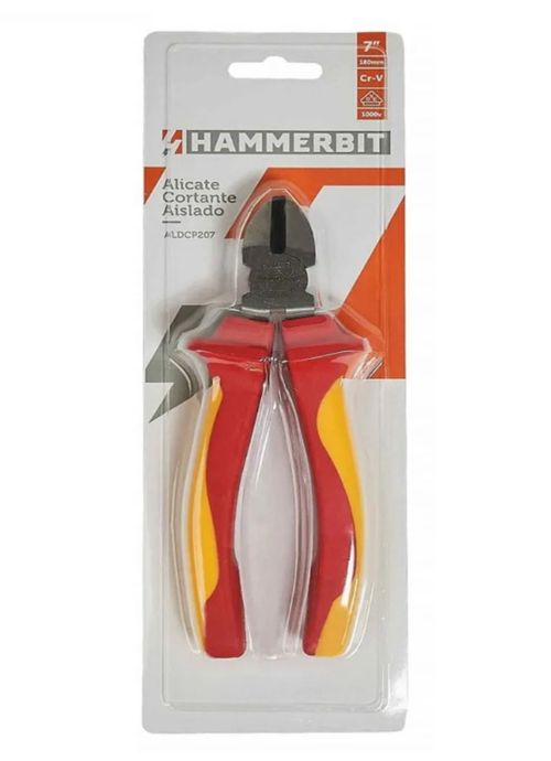Alicate Universal Aislado 7'' Hammerbit
