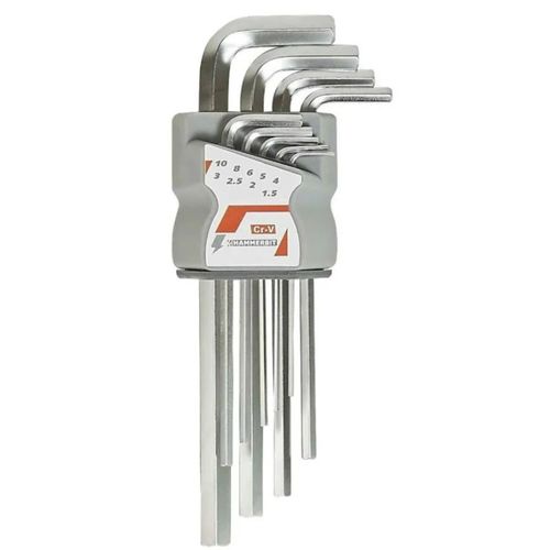 Set Llave Allen 9Pcs 1.5-10Mm Hammerbit
