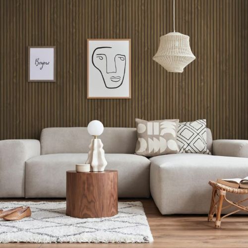 Wall Panel 3D 21.8X248 Cm Bosco/Blanco