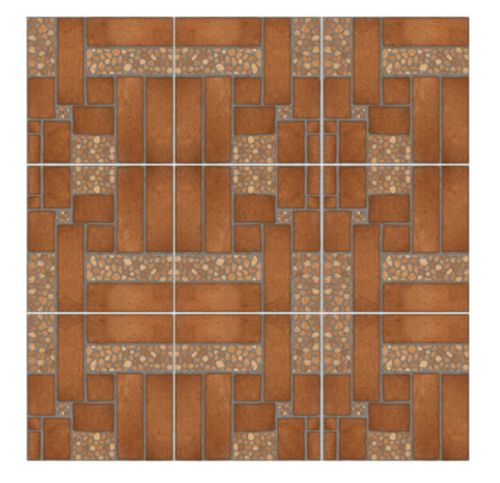 Ceramica Tarasco Rojo Mate 33X33 Cm Caja