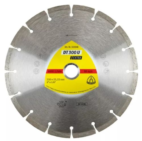 Disco Diamantado Segmentado Dt300U 230X2.3X22.23 Klingspor