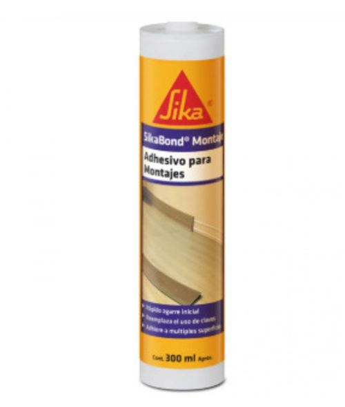 Adhesivo De Montaje Sikabond Pasta 300 Ml