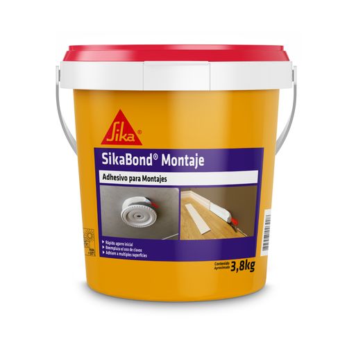 Adhesivo Montaje Multiuso Galón 3,8Kg SikaBond