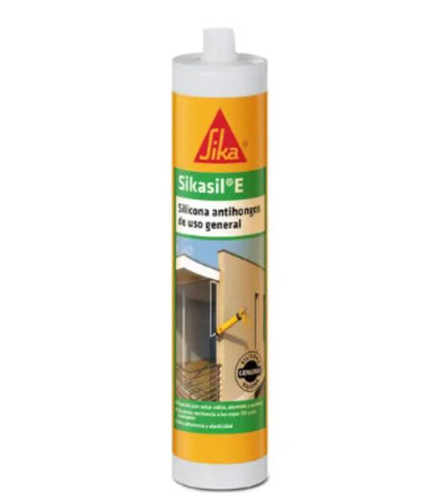 Silicona Acética Negra 280 Ml Sikasil E