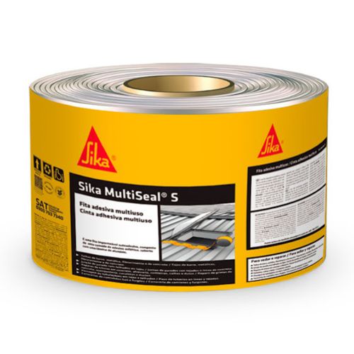 Cinta Multiseal S 100 Mm X 10 Mt Aluminio