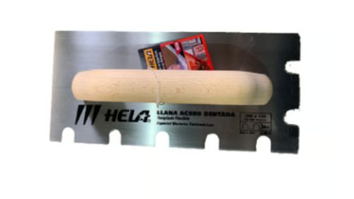 Llana Hela Dentada Corta 15 Mm 280 X 130 Mm , Ld-280-15