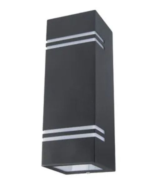 Aplique Exterior Bika Bidireccional Negro