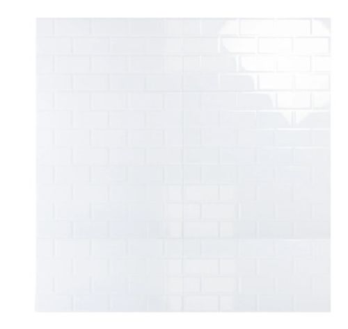 Ceramica Muro Polar Brick Blanco Brillante 30X60 Cm Caja