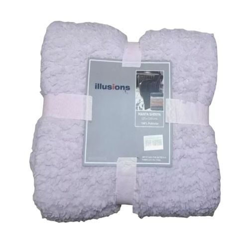 Manta Sherpa Illusions Verde