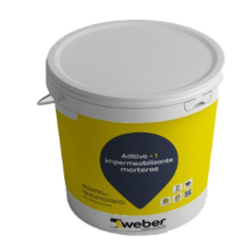 Impermeabilizante Mortero Aditivo-1 Bidón 4,5 Lt. Weber
