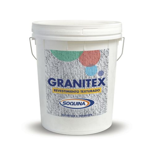 Revestimiento Granitex Grano Medio Blanco 1 Tineta Soquina