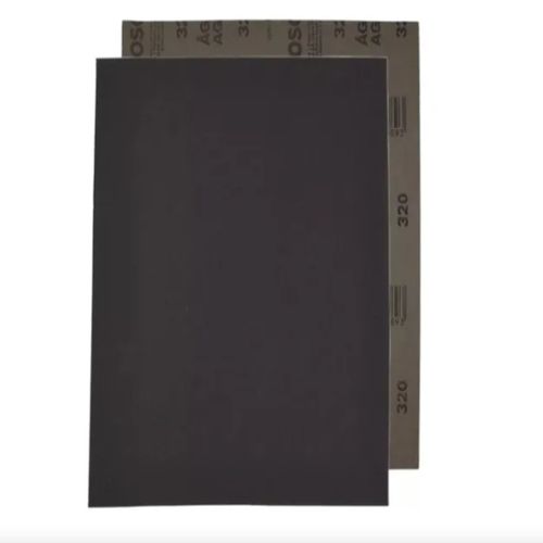 Pack 25 Unidades Lija al Agua en Pliego 225x275mm Bosch