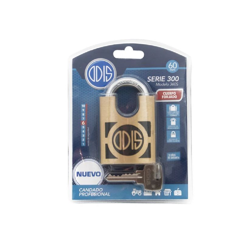 CANDADO ODIS 360S