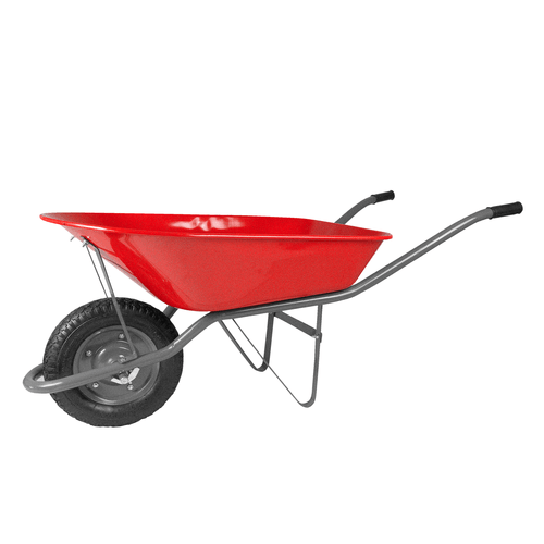 Carretilla Liviana 60 Litros Roja 350x8 Lioi