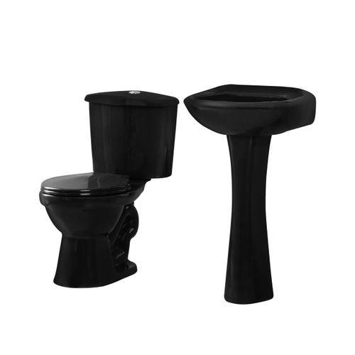Sala Baño Evolution 4 Piezas Negro
