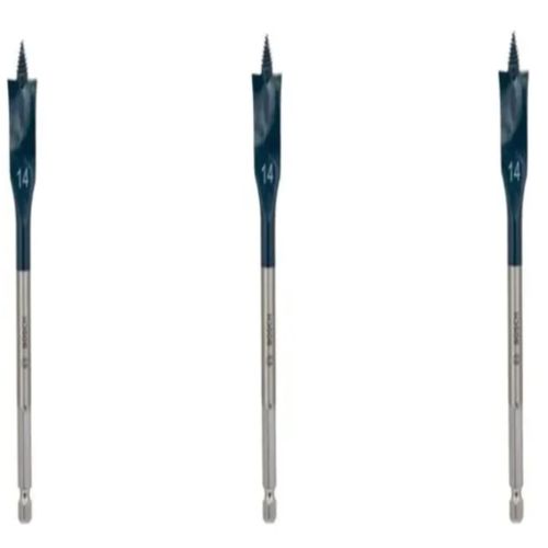 Pack 3 Broca Paleta Madera 14 X 152 Mm Bosch