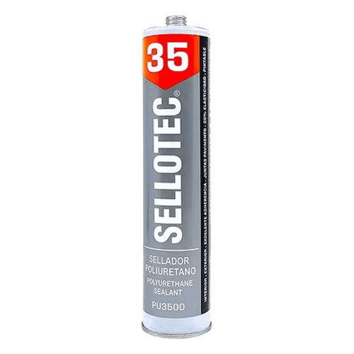 Sellador de Poliuretano Gris 300ml Sellotec