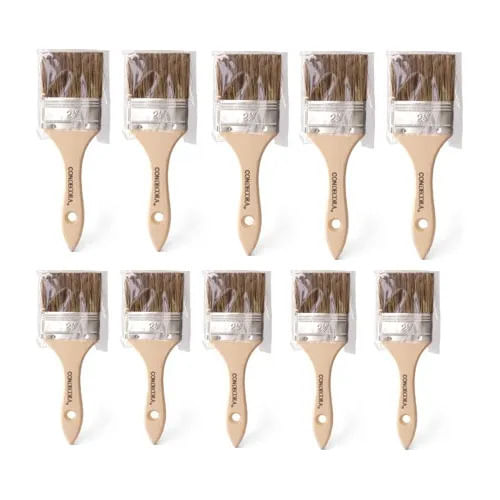 Pack de 10 Brochas Hela Condecora 1/2" x 2 1/2"