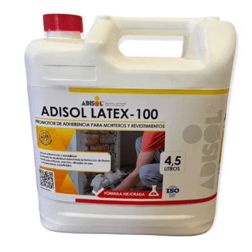 Adisol Látex 100 Puente de Adherencia Bidón 4.5L