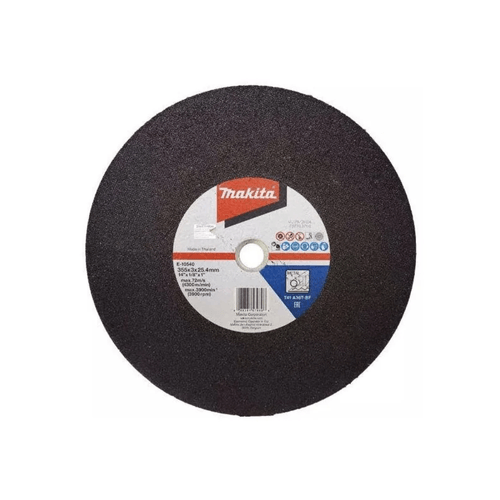 Disco de Corte para Tronzadora 355mm x 25.4mm x 3mm Modelo 14 Makita