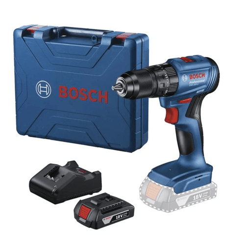 Taladro Percutor Inalámbrico 18V GSB 185-LI con 1 Batería y Maletín Bosch