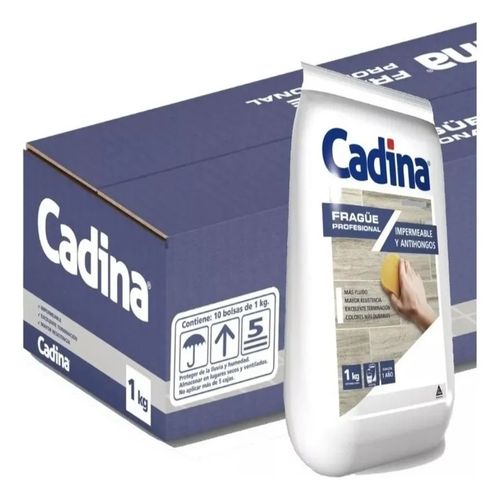 Pack 10 Fragüe Fluido Blanco 1 kg Cadina