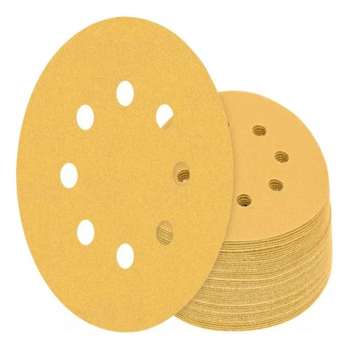 50 Hojas Lija Bosch C470 125 mm G120