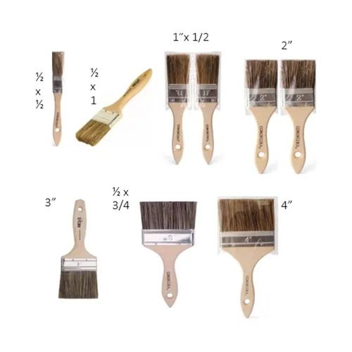 Set Juego de Brochas 9 Piezas Hela Condecora