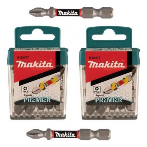 Set 20 Puntas Impact Premier PH2 x 50 mm Makita