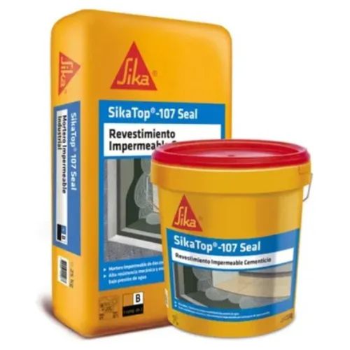 Impermeabilizante SikaTop 107 Seal Gris Juego 31,25 Kg (A+B) Sika