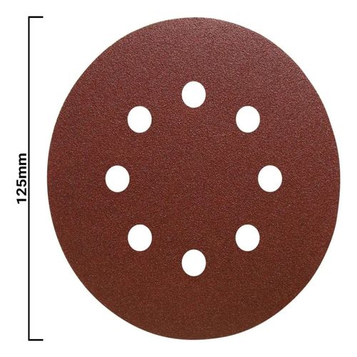 Pack 5 Discos de Lija Velcro 125 mm Variedades Klingspor