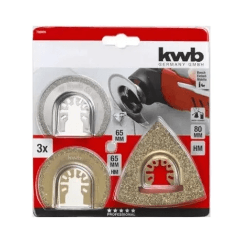 Set Reparación Cerámica Porcelanato 3 Pzs KWB