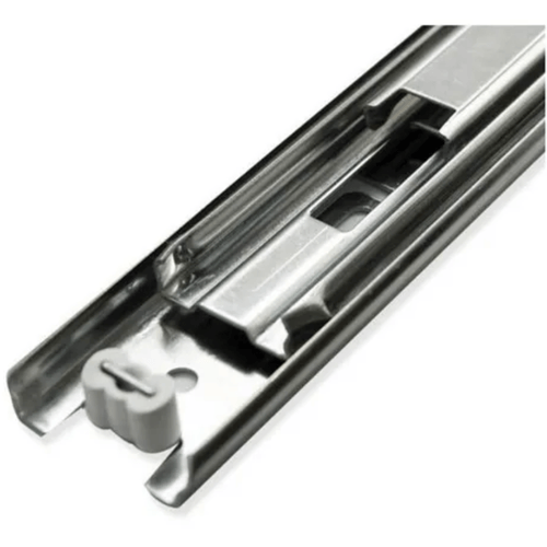 Corredera Telescópica 400mm Zinc Color Plateado Ducasse