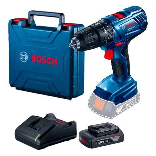 Taladro Percutor GSB 180-LI 18V con 2 Baterías y Cargador Bosch