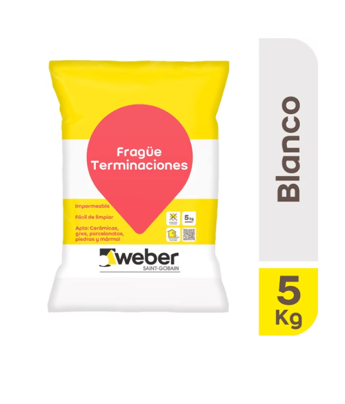 Fragüe Blanco 5 Kg Weber